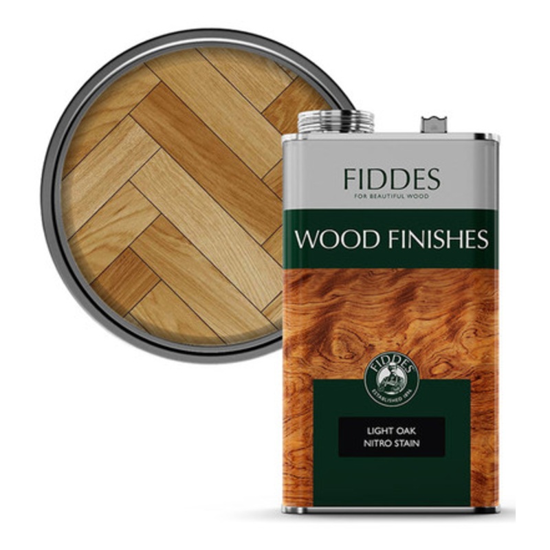 FIDDES Interior | NITRO STAINS Light Oak Interior Timber Staining