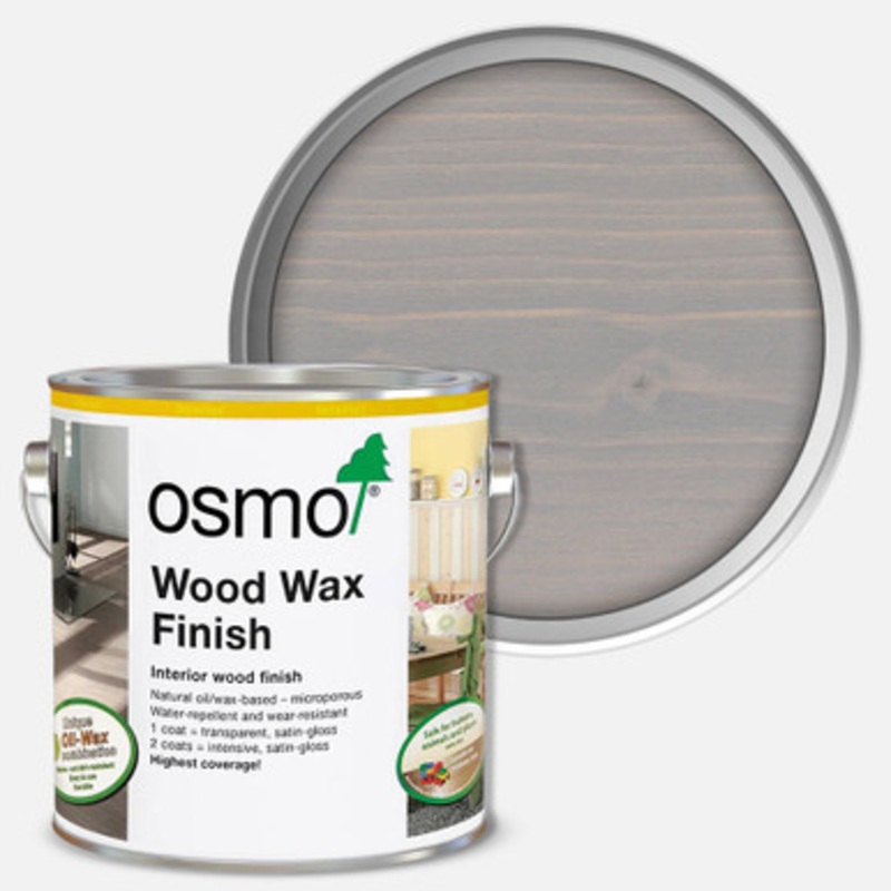 OSMO Interior | WOOD WAX FINISH 3119 Silk Grey Interior Tinted