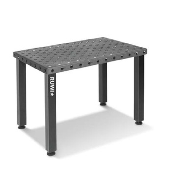 RUWI Welding Table | 500kg Rated 4mm Phosphated Perforated Top Welding Table with 28mm Hole