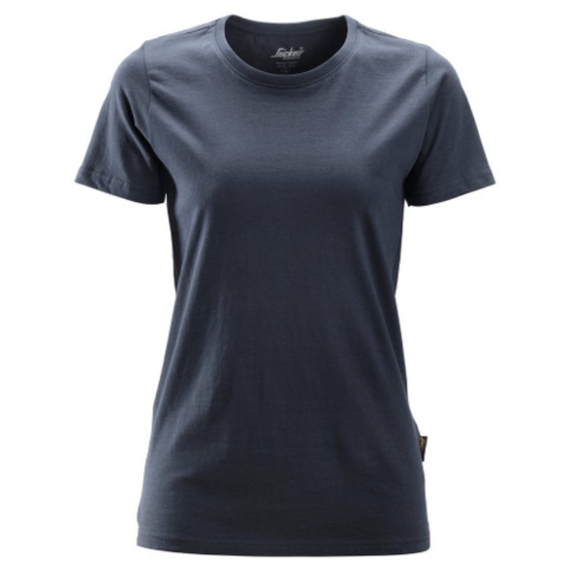 SNICKERS T-Shirt | 2516 Navy Blue AllroundWork Womens T-Shirt with Round Neck and in Cotton