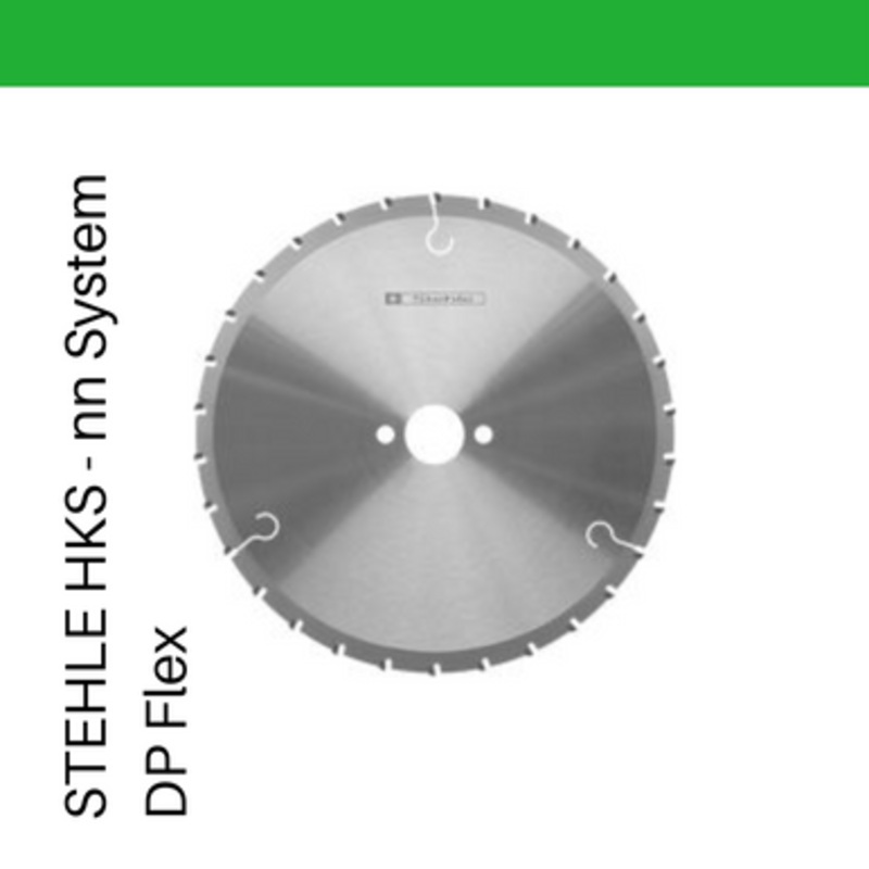 STEHLE Circular Saw Blade | HKS nn-System DP FLEX 190mm/30mm Bore Circular Saw Blade, for Board