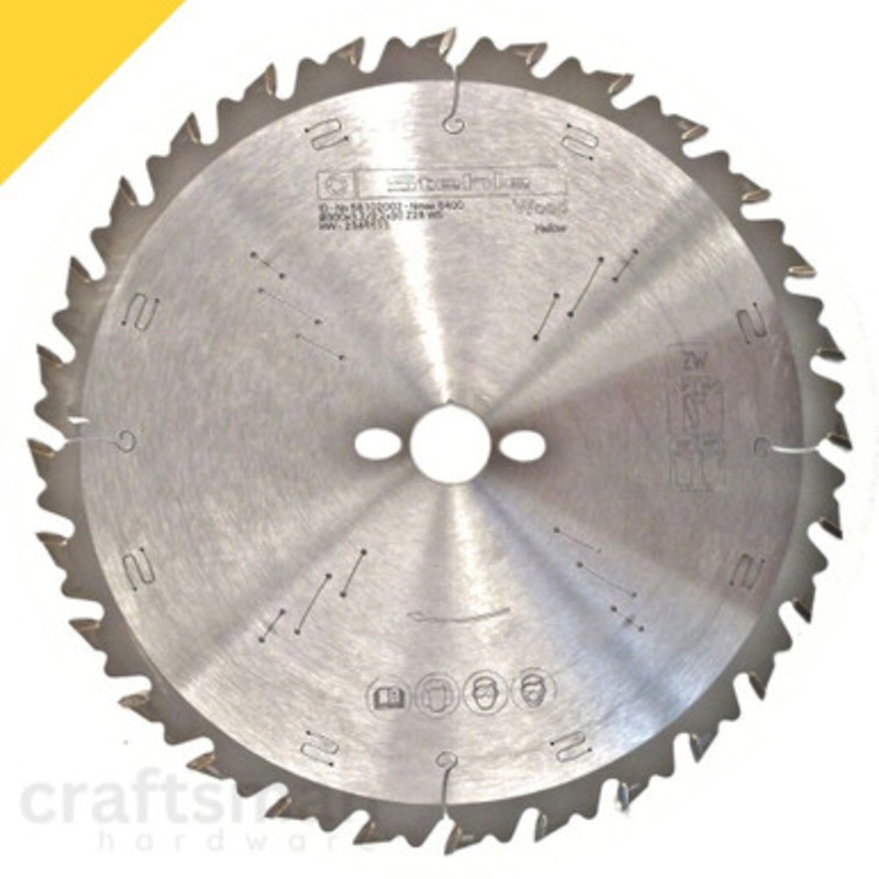 STEHLE Circular Saw Blade | ZW 300mm/30mm Bore Circular Saw Blade, for Solid Timber