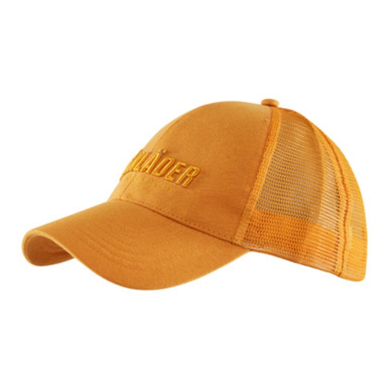 BLAKLADER Accessory | 2075 Gold Yellow Headwear Trucker Cap with Logo
