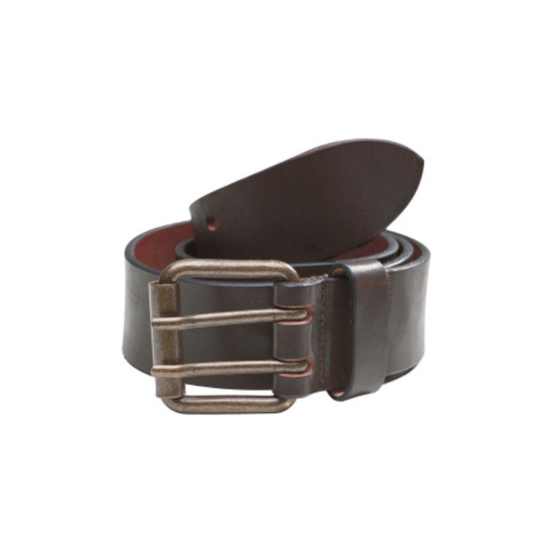 BLAKLADER Accessory | 4007 Brown Belt in Leather with Steel Buckle and  two Pin