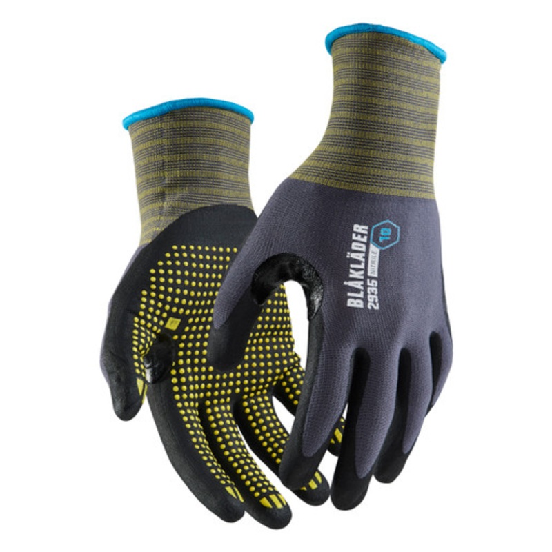 BLAKLADER Gloves | 2935 Gloves with Cut Protection with Nitrile Coating with Dot Grip