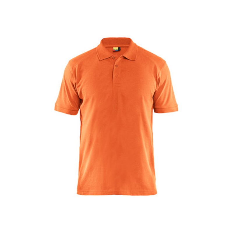 BLAKLADER Polo Shirt  | 3324 Orange Polo Shirt in Cotton