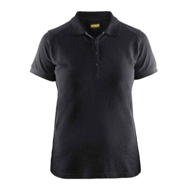 BLAKLADER Polo Shirt  | 3390 Womens Black Profile Polo Shirt with Durable Poly/Cotton Blend