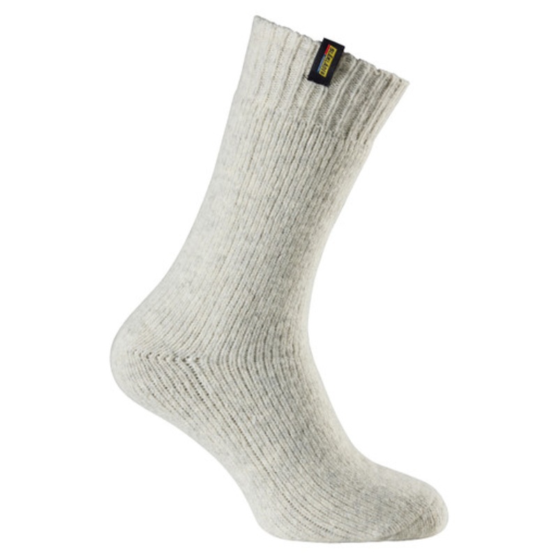 BLAKLADER Socks | 2211 Wool Heavy Socks Elastic Knit in Grey