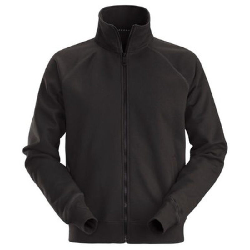 SNICKERS Sweater | 2886 Black Full Zip Pullover in Durable Poly/Cotton Blend-SALE