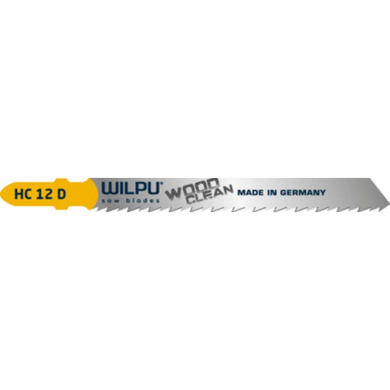 WILPU Jigsaw Blade | HC 12 D 75mm Precision Jigsaw Blade for Board