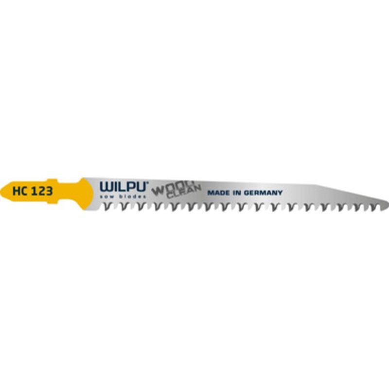 WILPU Jigsaw Blade | HC 123 STAR 91mm Precision Jigsaw Blade for Solid Timber