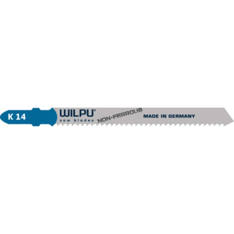 WILPU Jigsaw Blade | K 14 75mm Thin Material Jigsaw Blade for Aluminium