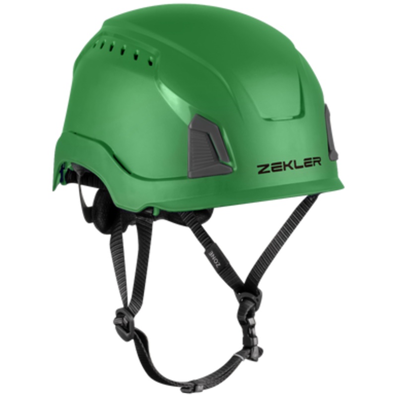 ZEKLER Head Protection | ZONE Helmet Green Head Protection with Chinstrap
