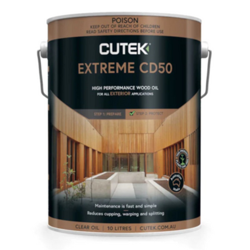 CUTEK Exterior | CD50 EXTREME Clear Exterior for Timber Protection