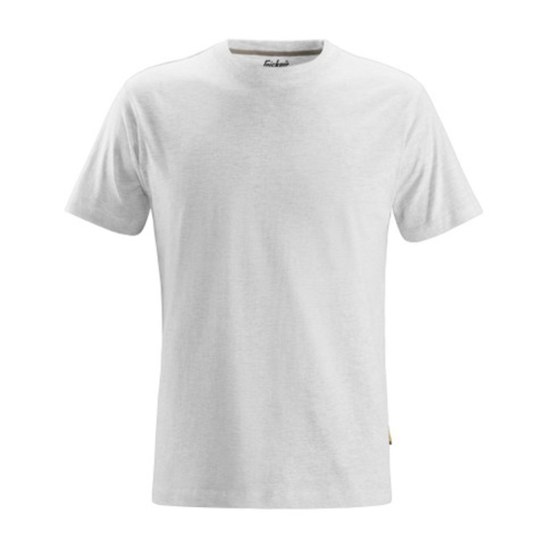 SNICKERS T-Shirt | 2502 Ash Grey AllroundWork T-Shirt with Round Neck and in Cotton