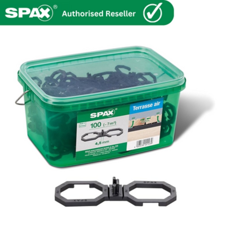 SPAX Accessories | SPAX AIR Decking Board Accessories 4.5mm Spacer for Decking