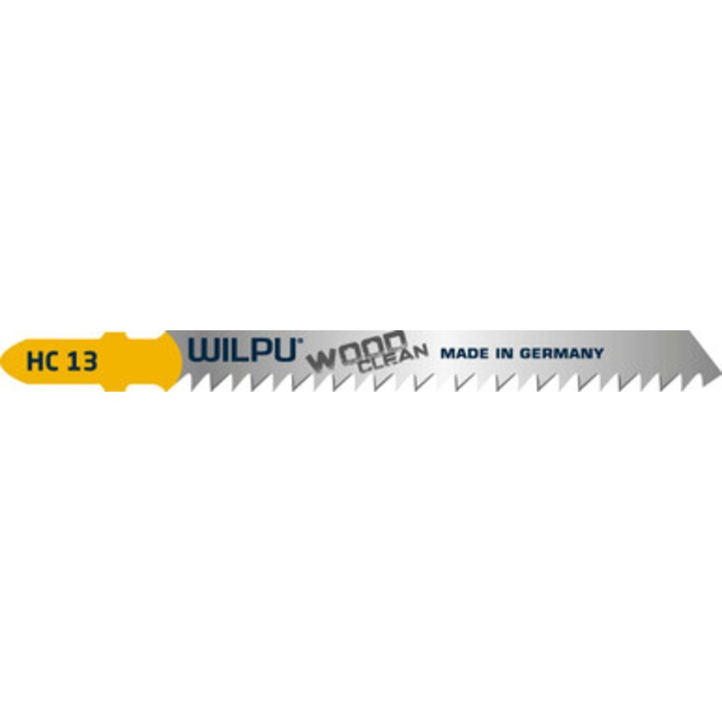 WILPU Jigsaw Blade | HC 13 75mm Fast Cut Jigsaw Blade for Solid Timber