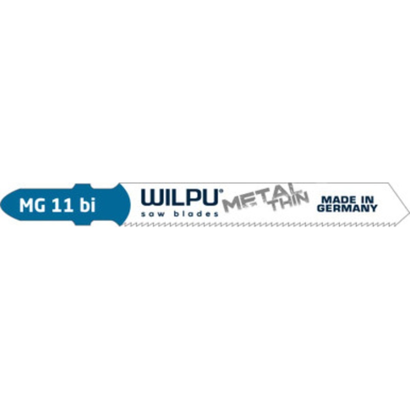 WILPU Jigsaw Blade | MG 11 bi 55mm Thin Material Jigsaw Blade for Steel
