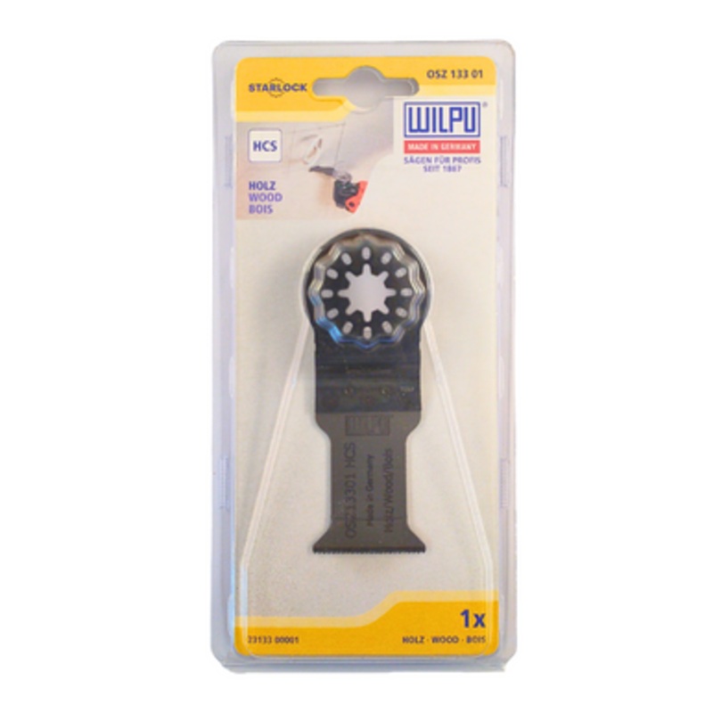 WILPU Multi Tool Blade | OSZ 133 35mm Plunge Multi Tool Blade for Solid Timber