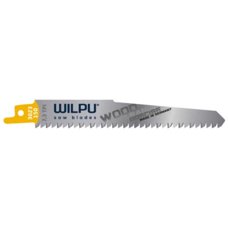 WILPU Reciprocating Saw Blade | 3023 Precision Reciprocating Saw Blade for Solid Timber