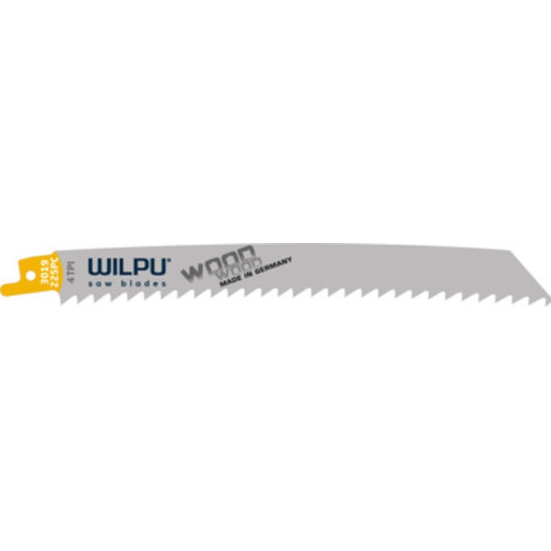 WILPU Saw Blades | Reciprocating Saw Sortiment #3 Saw Blades for Solid Timber