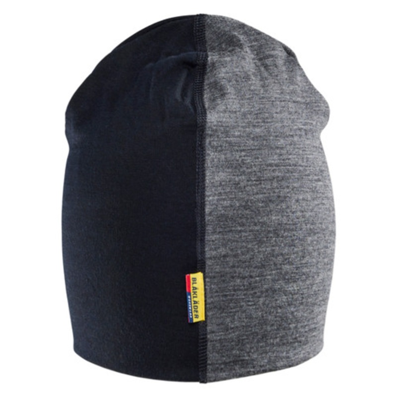 BLAKLADER Accessory | 2035 Mid Grey Headwear Beanie in Wool