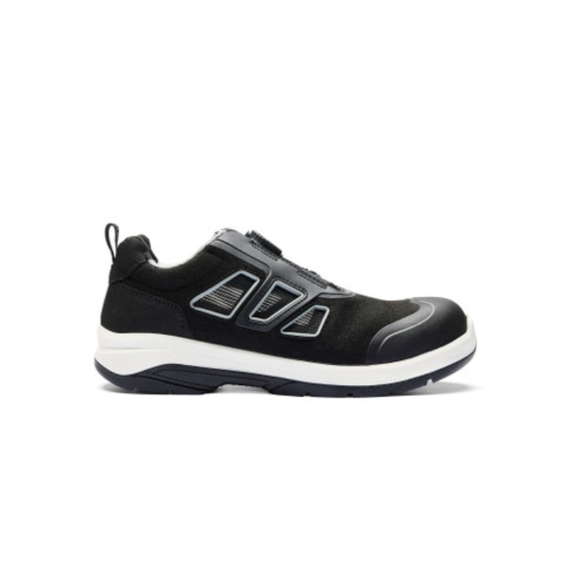 BLAKLADER Safety Shoes  | 2440 CRADLE Black / Grey Freelock System Work Shoes