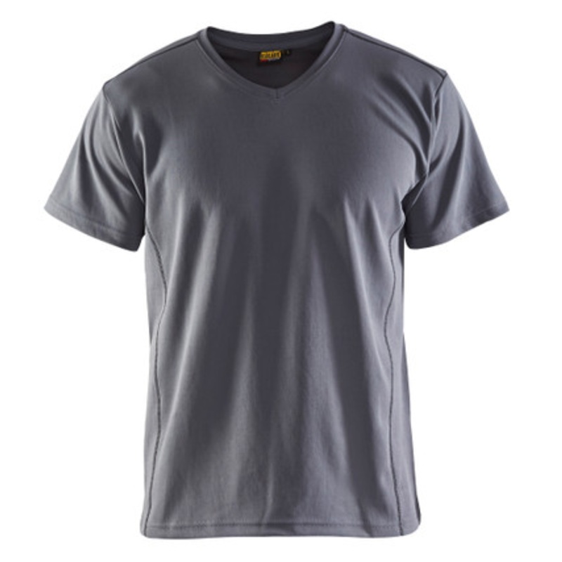 BLAKLADER T-Shirt  | 3323 Grey UV Protection T-Shirt in Polyester