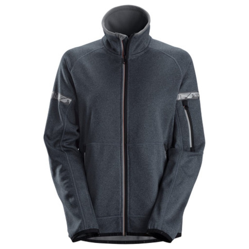 SNICKERS Jacket | 8017 Grey Womens Sweater Jacket with 37.5 and in Fleece -SALE