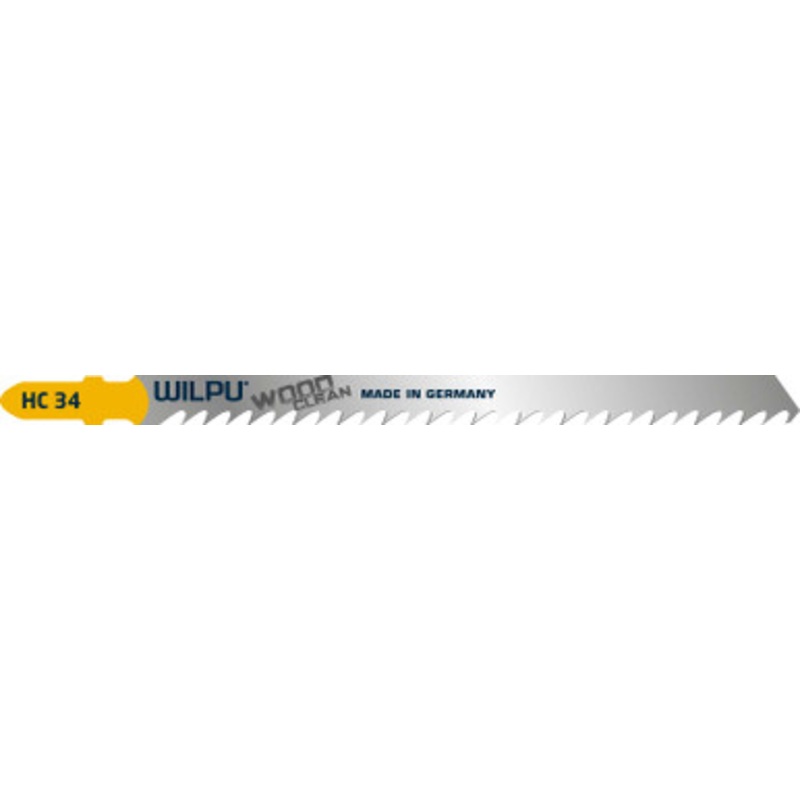 WILPU Jigsaw Blade | HC 34 105mm Precision Jigsaw Blade for Solid Timber