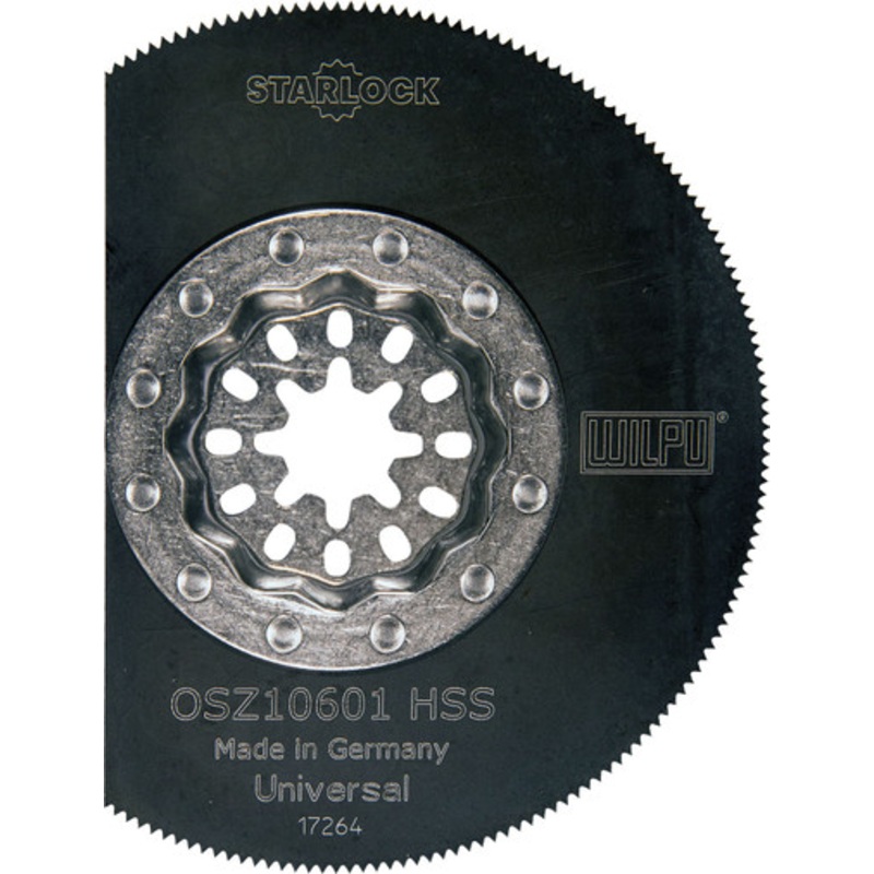 WILPU Multi Tool Blade | OSZ 106 85mm Semi Circular Multi Tool Blade for Construction