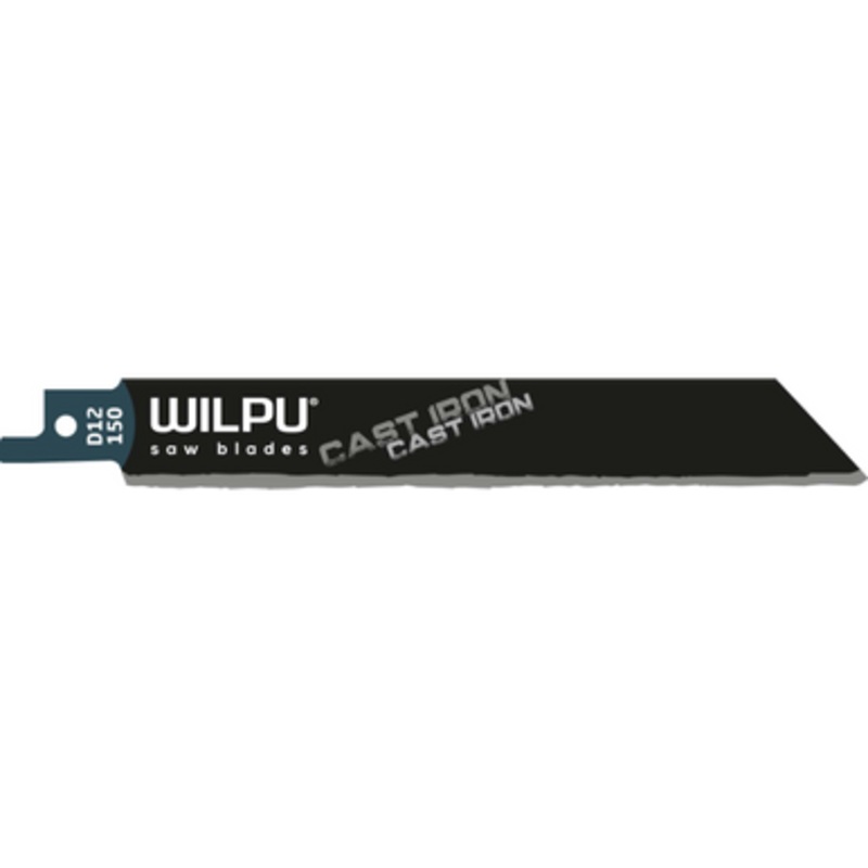 WILPU Reciprocating Saw Blade | D12 TCT Reciprocating Saw Blade for Cast Iron