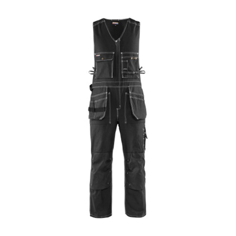 BLAKLADER Overalls | 2650 Craftsman Black Overalls with Holster Pockets in Cotton