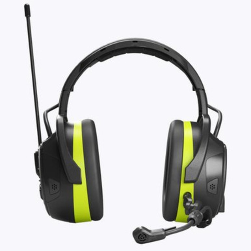HELLBERG Hearing Protection | LOCAL 446 Bluetooth Earmuffs Hearing Protection with Active Monitoring and Two Way Radio