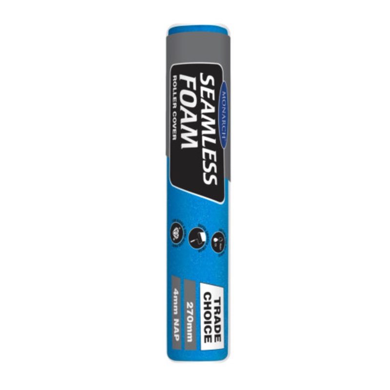 MONARCH Paint Roller | 270mm Cover Paint Roller 4mm Nap in Seamless Foam