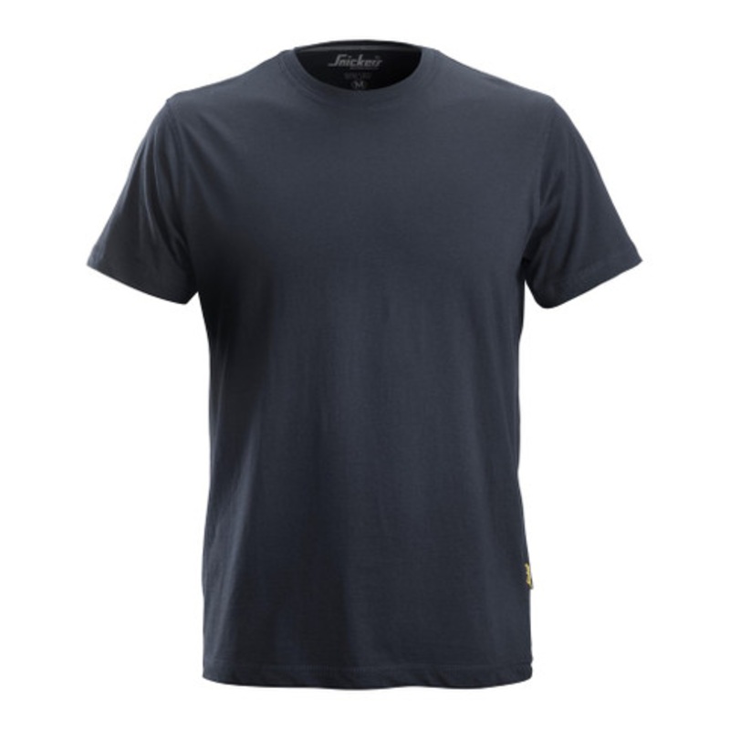SNICKERS T-Shirt | 2502 Navy Blue AllroundWork T-Shirt with Round Neck and in Cotton
