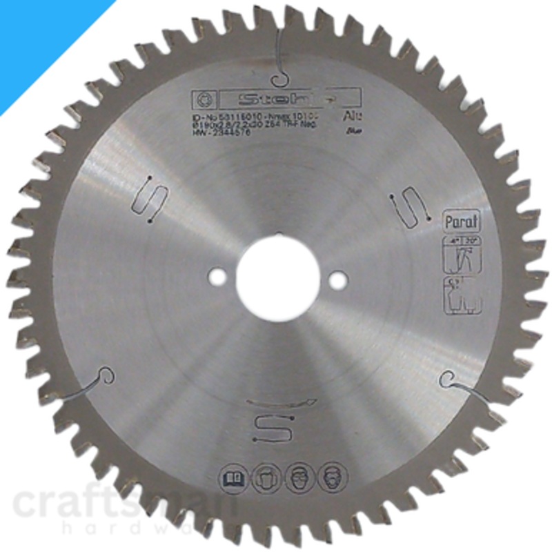 STEHLE Circular Saw Blade | PARAT NEGATIVE 190mm/30mm Bore Negative Hook Circular Saw Blade, for Aluminium