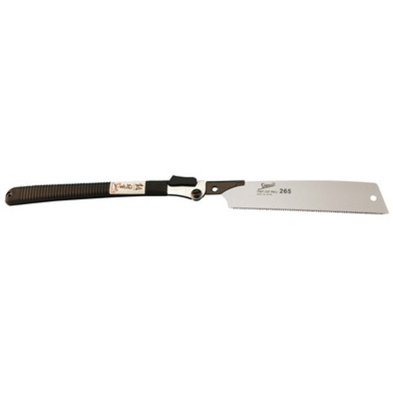 WILPU Handsaw | KATABA Classic 265mm Japanese Folding Pullsaw for Solid Timber with Softgrip