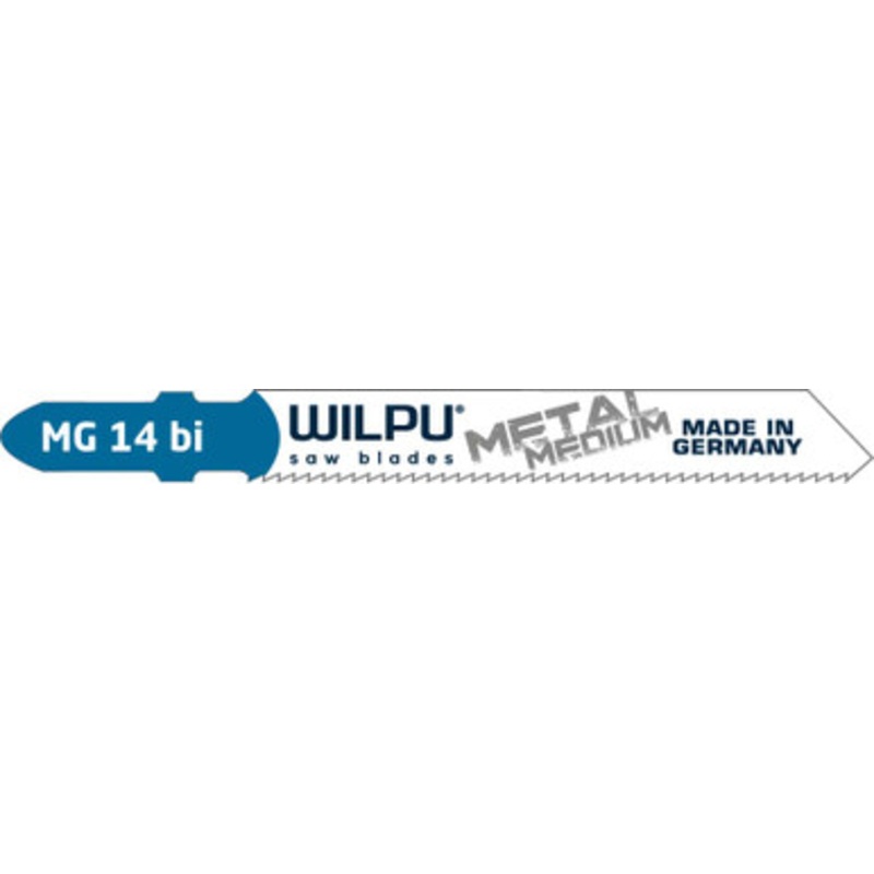 WILPU Jigsaw Blade | MG 14 bi 55mm Medium Material Jigsaw Blade for Steel