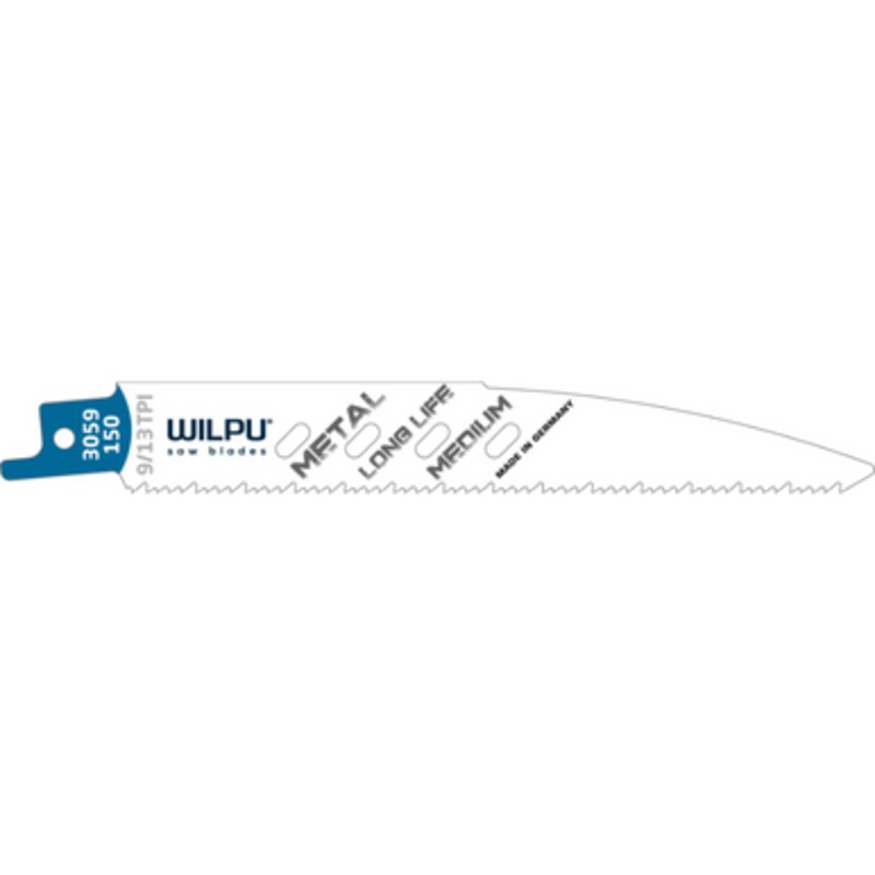 WILPU Reciprocating Saw Blade | 3059 Long Life Reciprocating Saw Blade for Steel