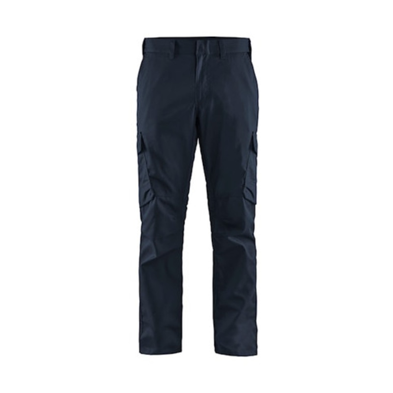 BLAKLADER Trousers | 1444 Industry Dark Navy Blue Trousers with Scratch Free 2-Way Stretch