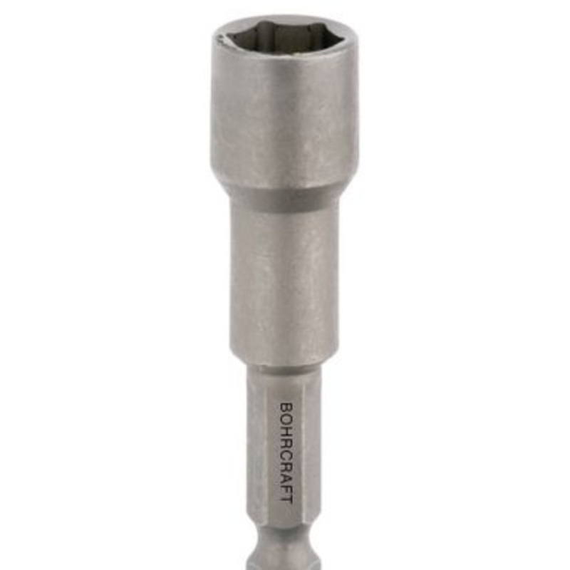 BOHRCRAFT Drive Bits | 6501 Hex Socket Drive Bits with 1/4 Shank in Non-Magnetic