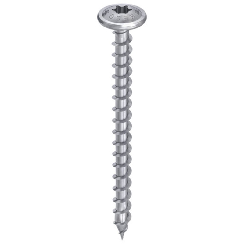 HECO Screws | 6mm Flange Washer Head Screws T30 with Full Thread in HP Coated