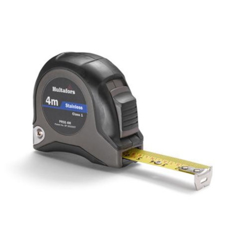 HULTAFORS Tape Measure | PRSS 4m Stainless Steel Tape Measure
