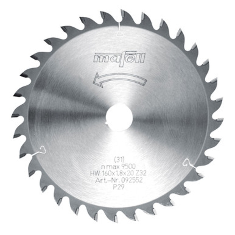 MAFELL Saw Blades | 160mm Circular Saw Blades with 20mm Bore