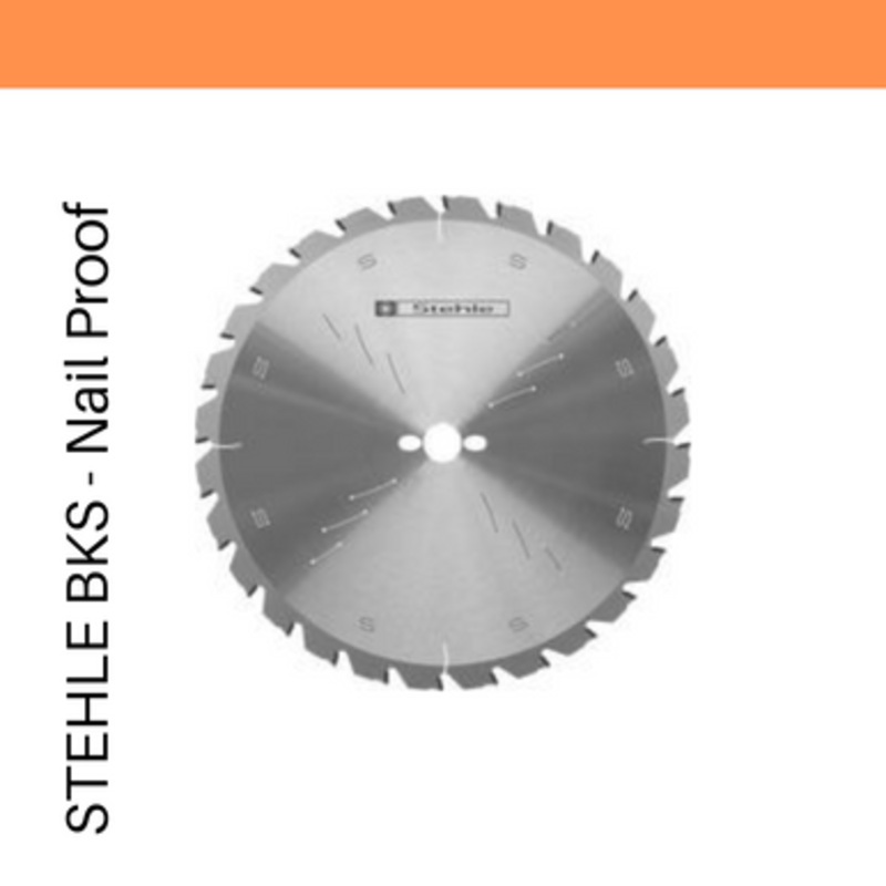 STEHLE Circular Saw Blade | BKS NAILPROOF 190mm/30mm Bore Circular Saw Blade, for Construction