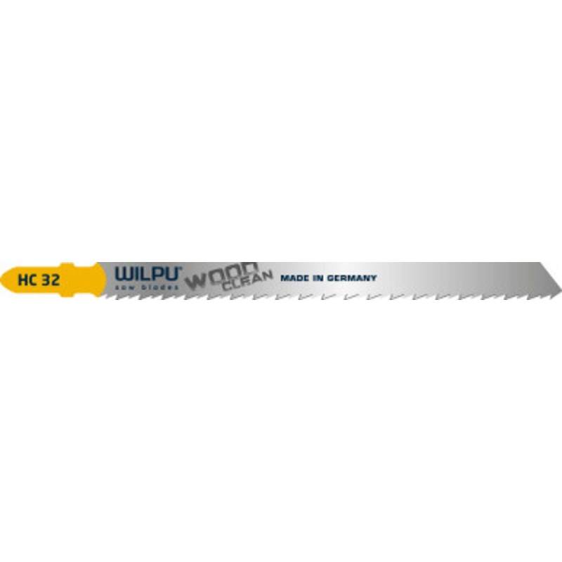 WILPU Jigsaw Blade | HC 32 105mm Precision Jigsaw Blade for Solid Timber