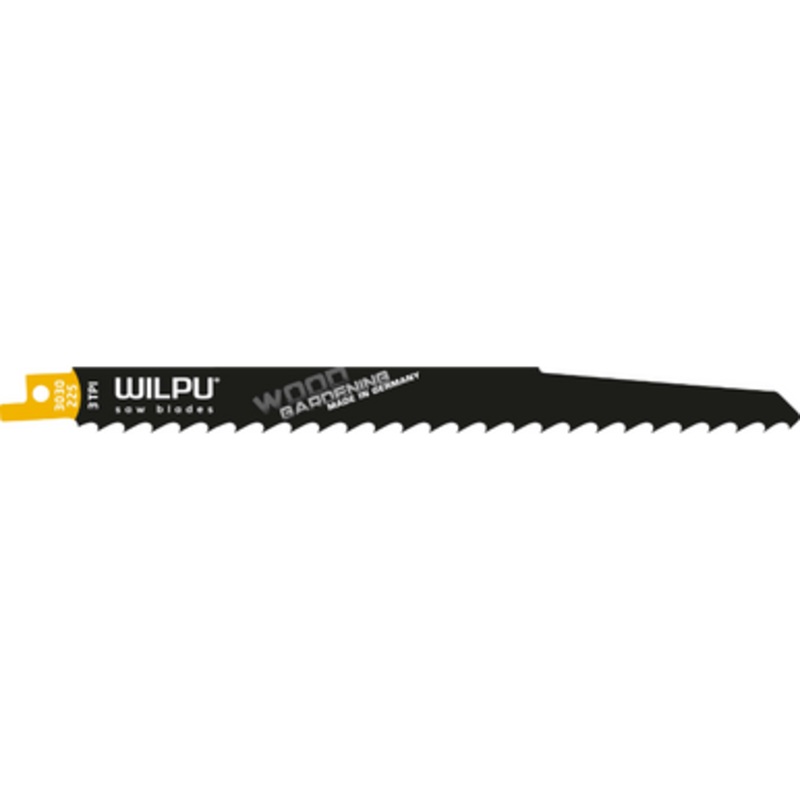 WILPU Reciprocating Saw Blade | 3030 Quick Cut Reciprocating Saw Blade for Solid Timber