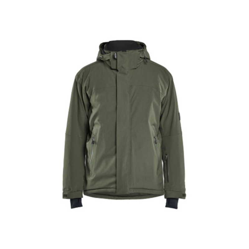 BLAKLADER Jackets | 4991 Forest Night Green Winter Jacket Insulated and Windproof in Waterproof Polyester