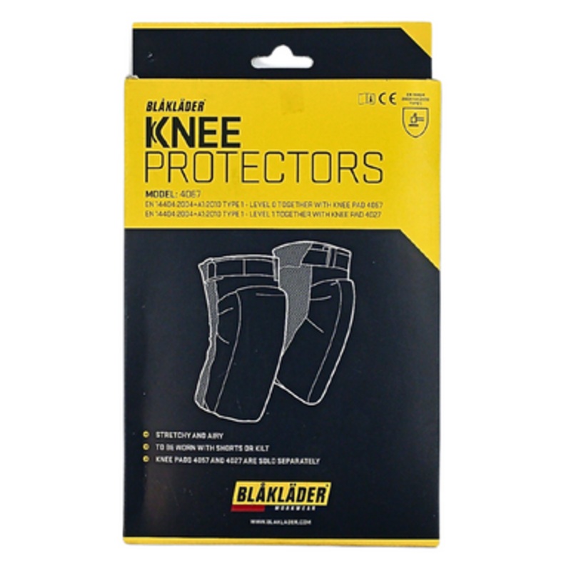 BLAKLADER Kneepads | 4067 Kneepads Sleeves for Shorts
